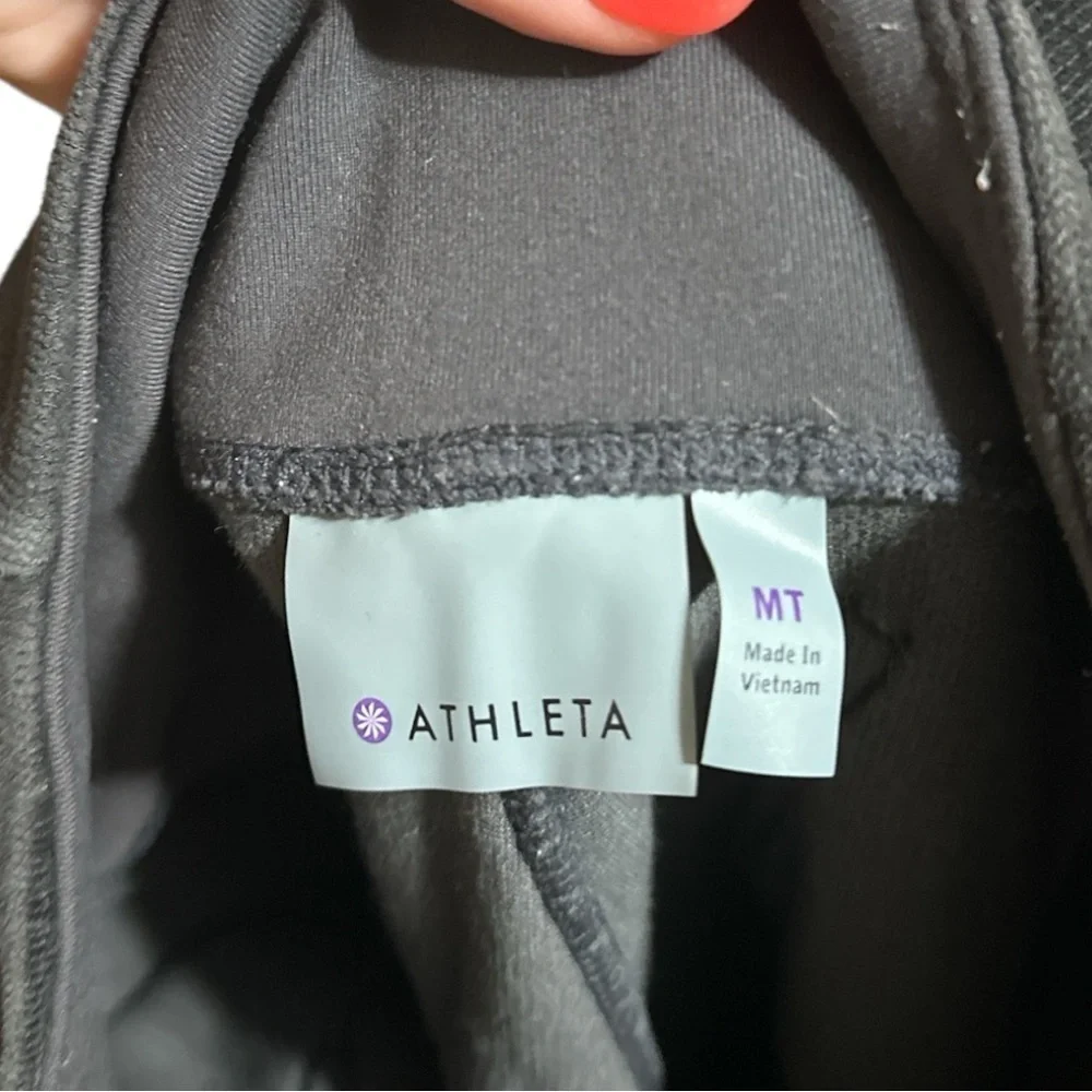 EUC - Athleta Cord High Waisted Metro Legging - size Medium Tall